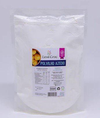 Polvilho Azedo 500g - Leve Crock