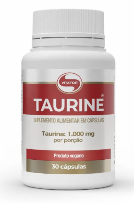 Taurine 30 Caps - Vitafor