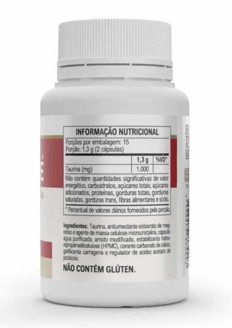 Taurine 30 Caps - Vitafor