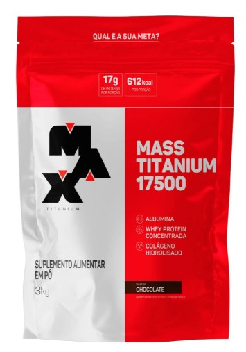 Mass Titanium Chocolate 3kg - Max Titanium