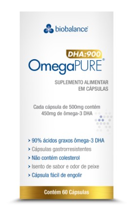 Omegapure Dha 900 60 Caps - Biobalance