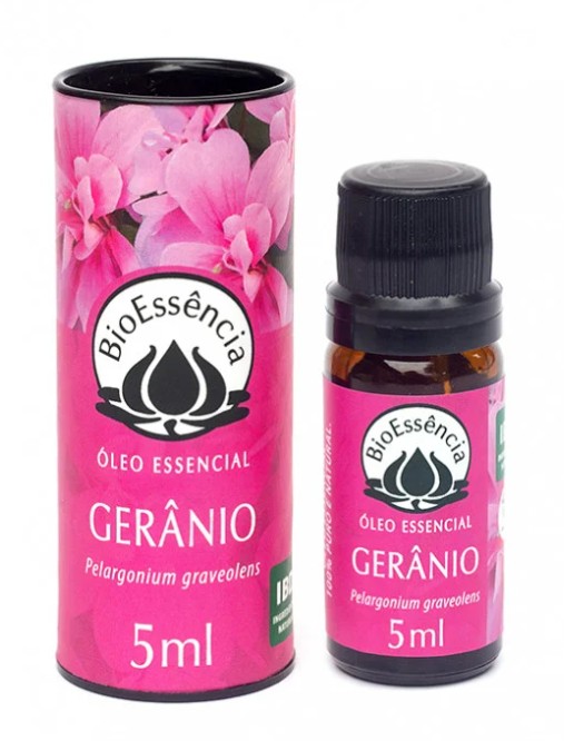 Geranio Oe 5ml - Bio Essencia