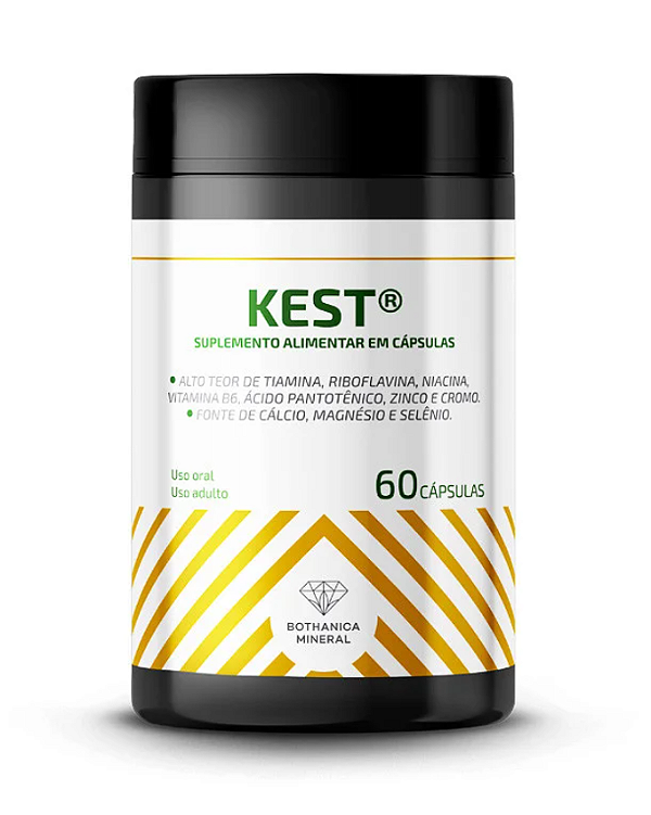 Kest Detoxificante 60 Capsulas - Bothanica Mineral