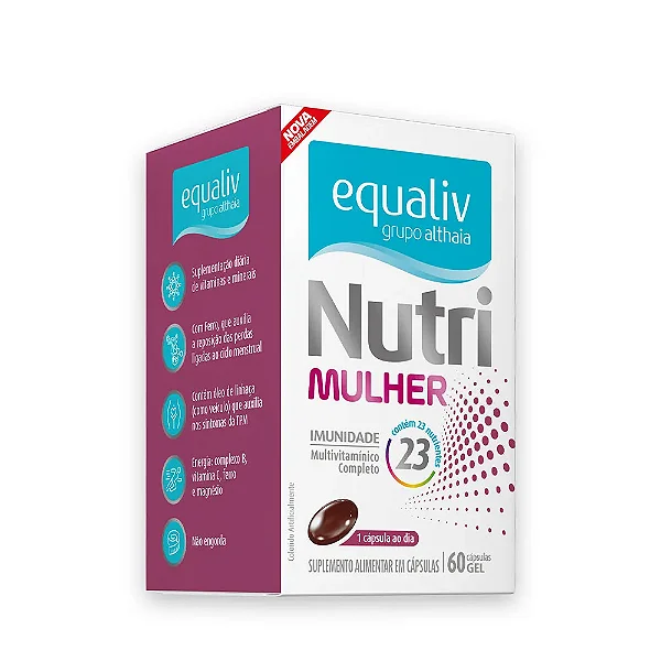 Nutri Mulher Equaliv 60caps - Equaliv