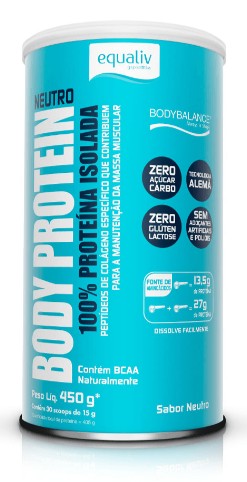 Body Protein Neutro 450g - Equaliv
