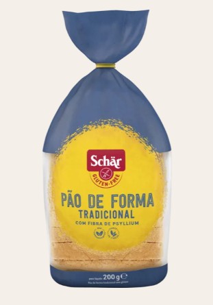 Pao De Forma Tradicional 200g - Schar