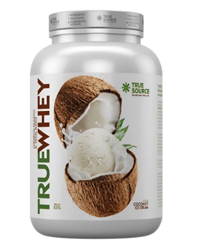 Whey Coco Ice Cream Isolado 837g - True Whey