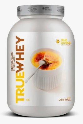 Whey Vanilla Creme Brulle 837g Isolado - True Whey