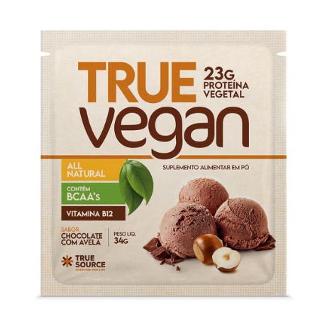 True Vegan Choco C Avela Sache 34g - True Source