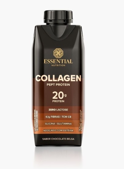 Collagen Pept Protein Chocolate Belga 250ml - Essential