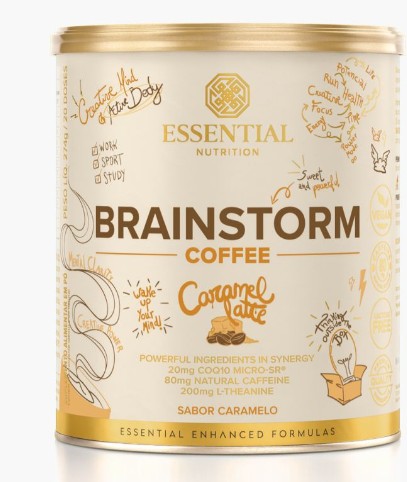 Brainstorm Coffee Caramel Latte 274g - Essential