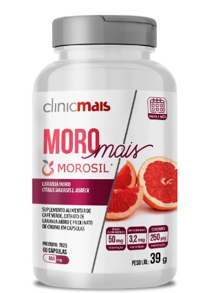 Laranja Moro 60 Caps - Cha Mais
