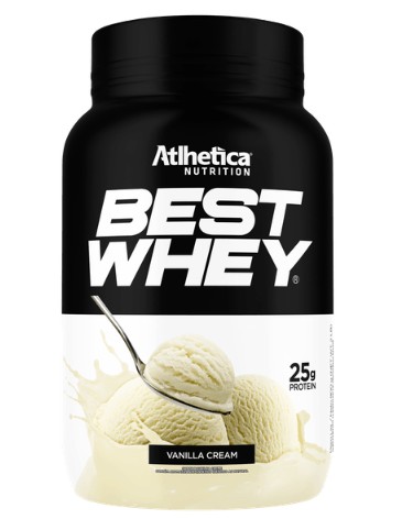 Best Whey Vanilla Cream 900g - Atlhetica