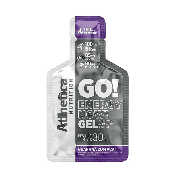 Go! Recovery Gel Guarana C/ Acai 30g - Atlhetica