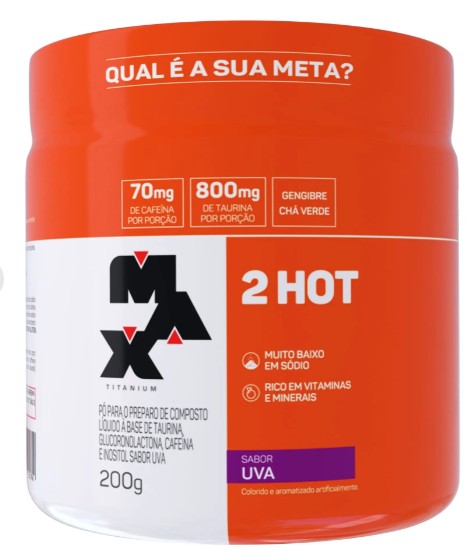 2 Hot Uva 200g - Max Titanium