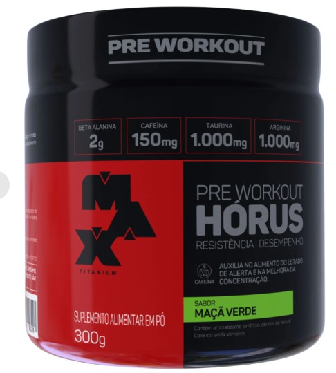 Horus Maça Verde 300g - Max Titanium