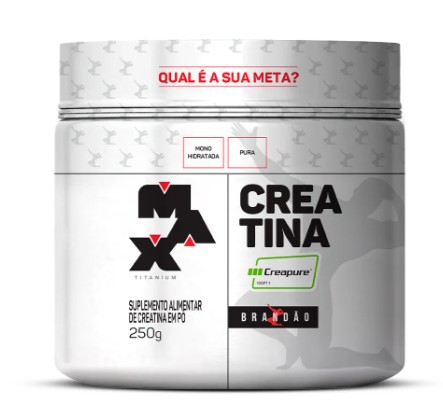 Creatina Creapure Brandao 250g - Max Titanium