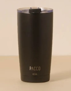 Thermocup 600ml Preta - Pacco