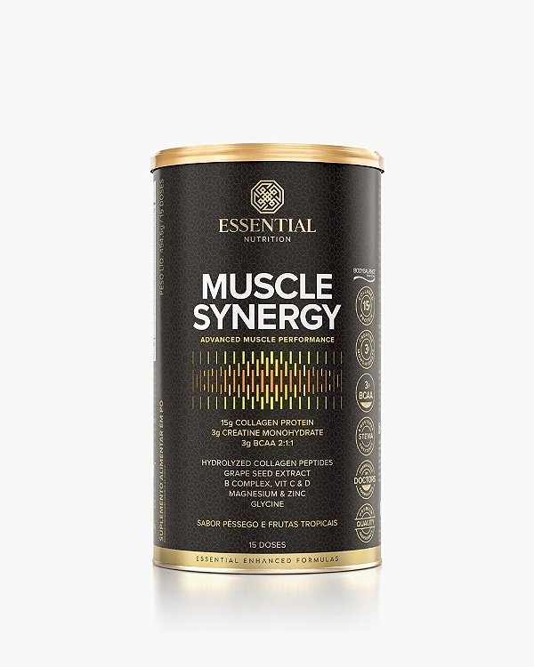 Muscle Synergy Pessego E Frutas Tropicais 454g - Essential