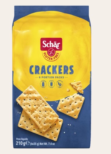 Crackers 210g - Schar
