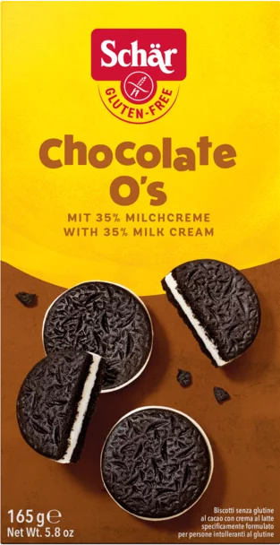 Chocolate Os 165g - Schar