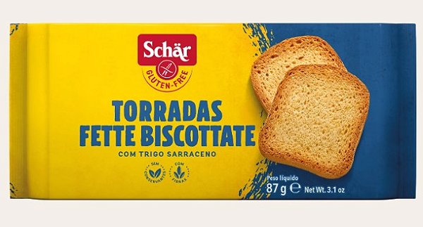 Torradas Fette Biscottate 87g - Schar