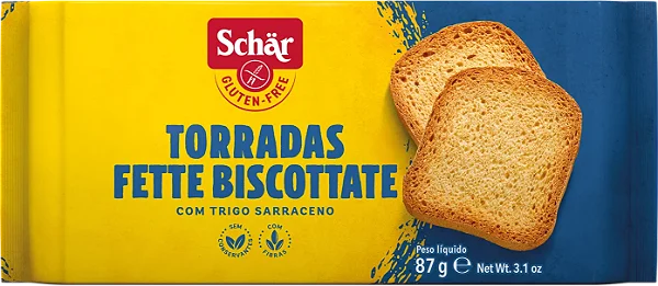 Torradas Fette Biscottate 87g - Schar