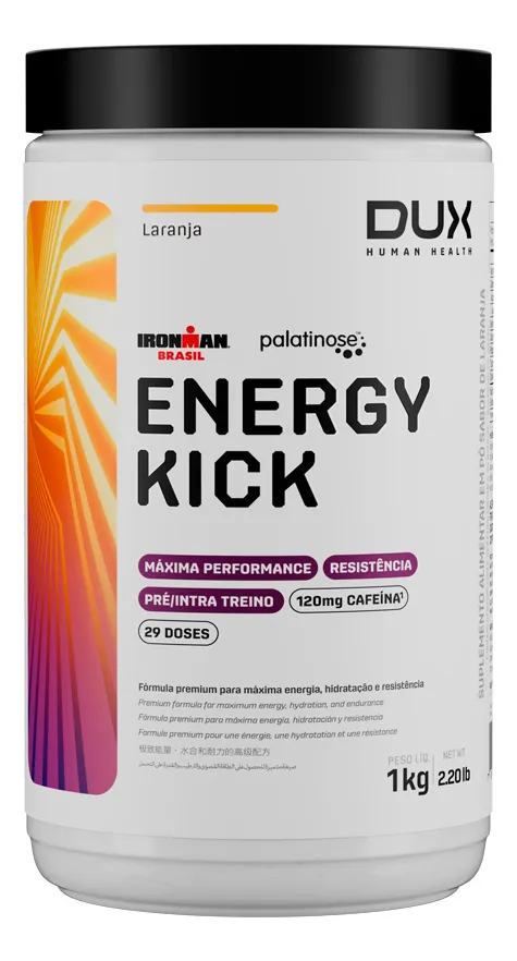Energy Kick Caffeine Abacaxi 1kg - Dux
