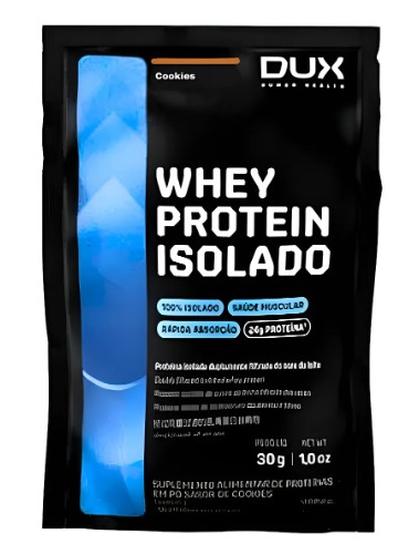 Whey Protein Isolado Cookies Sache - Dux Nutrition