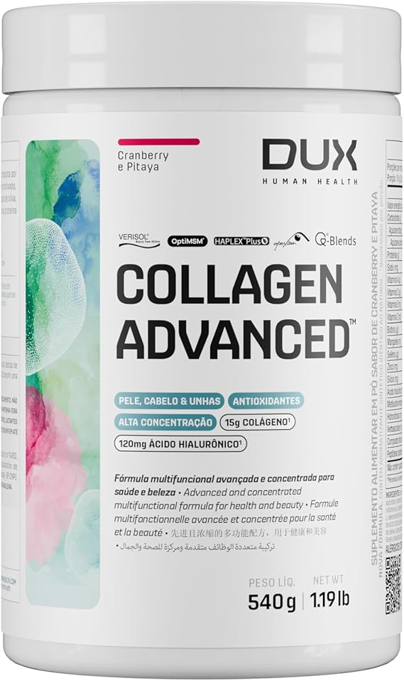 Collagen Advanced Canberry E Pitaya 540g - Dux