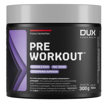 Pre Workout Frutas Vermelhas 300g - Dux Nutrition