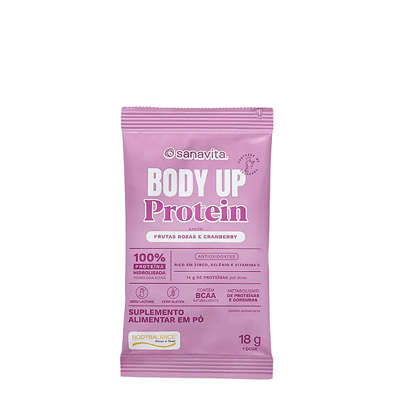 Body Up Sache Frutas Roxas 18g - Sanavita