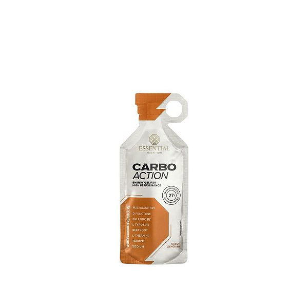 Carbo Action Sem Cafeina Gengibre 50g - Essential