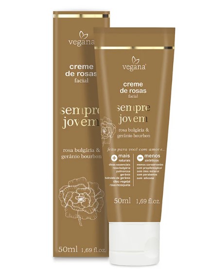 Creme De Rosas Facial Sempre Jovem 50ml - Wnf