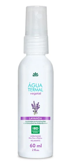 Agua Thermal Vegetal Lavanda 60ml - Wnf