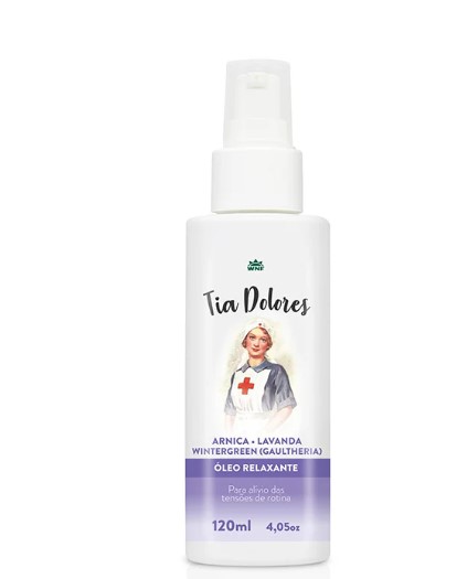 Tia Dolores Oleo Relaxante 120ml - Wnf