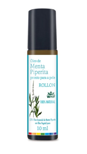 Rollon Oleo De Menta Piperita Pronto Para Pele 10ml - Wnf