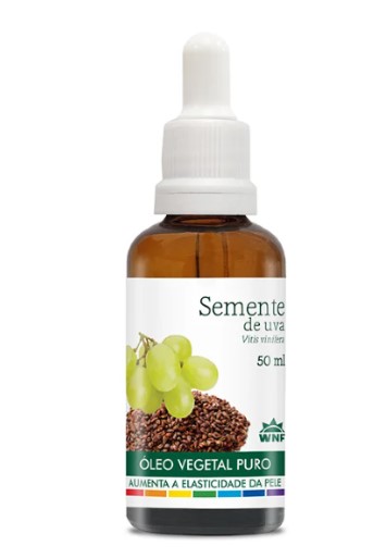 Oleo Vegetal Semente De Uva 50ml - Wnf