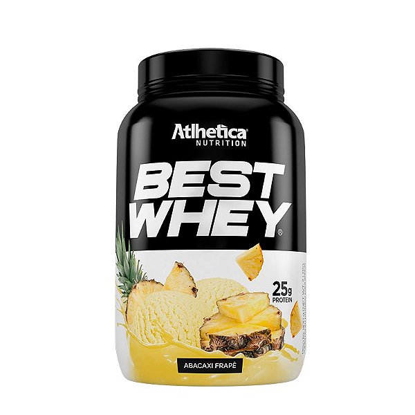 Best Whey Abacaxi 900 g - ATLHETICA