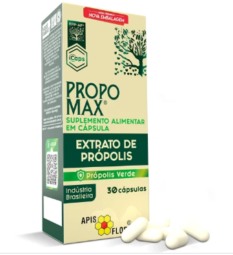 Propomax - Extrato de Própolis 30 Cápsulas - APIS FLORA