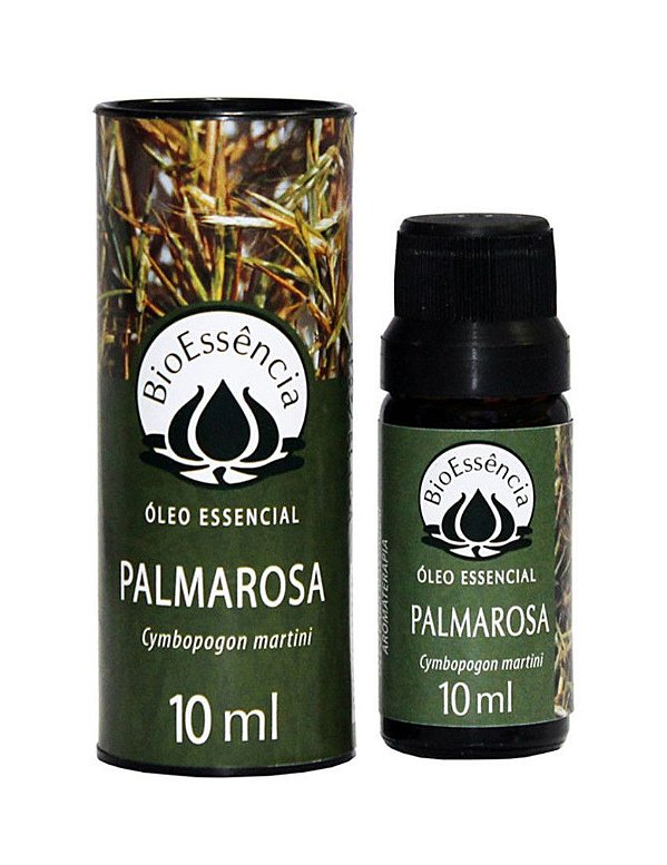 Óleo Essencial de Palmarosa 10 ml - BIOESSÊNCIA