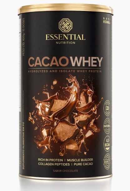Cacao Whey 420g - Essential Nutrition