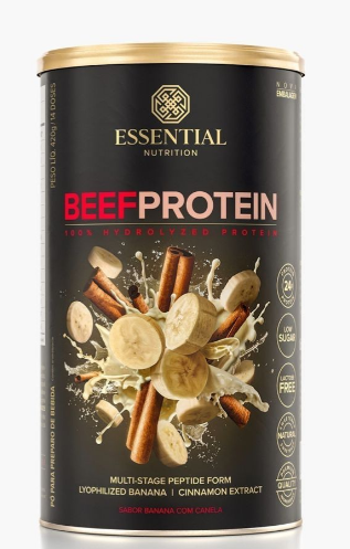 Beef Protein Banana com Canela 420 g - ESSENTIAL