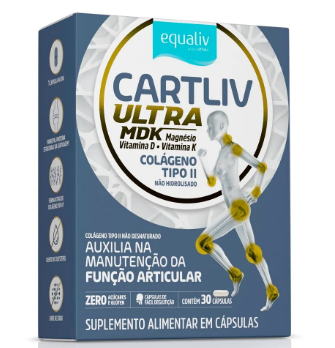 Cartliv Ultra MDK 30 Capsulas Colágeno Tipo II - EQUALIV
