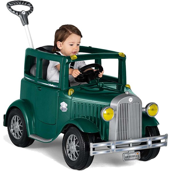 Carrinho de Passeio e Pedal Infantil Calesita Calhambek Verde