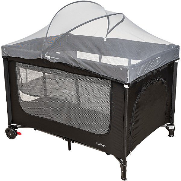 Berço Cercado Desmontavel Portatil Kiddo Dreams Preto 20kg