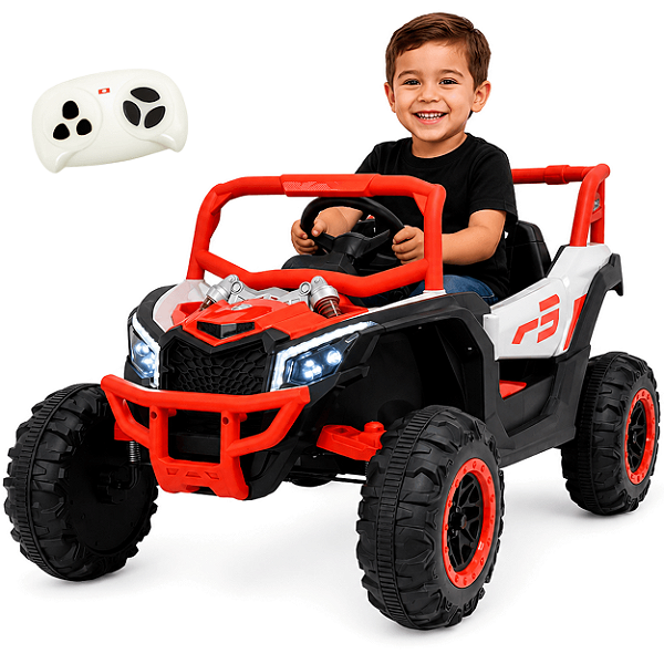 Carro Eletrico Bang Toys Maverick Buggy CAN-AM R3 12V CR Laranja
