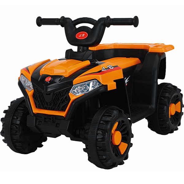 Quadriciclo Eletrico Infantil Zippy Toys ATV Super 6V Laranja