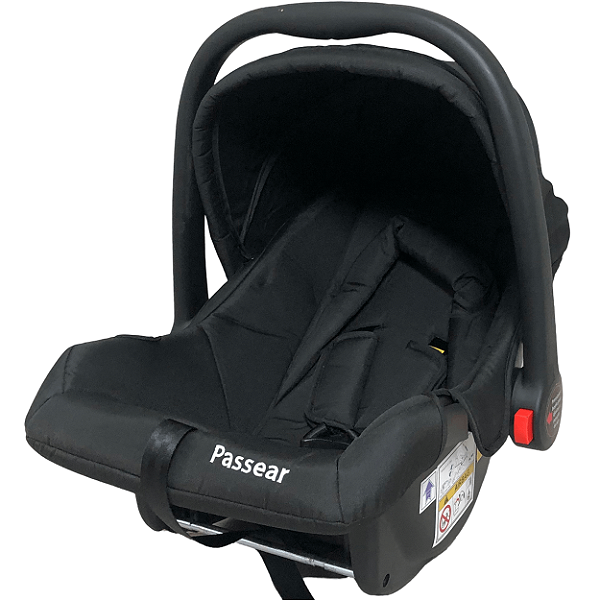 Cadeirinha para Carro Bebe Conforto Passear Baby Nina Preto
