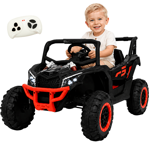 Carro Eletrico Bang Toys Maverick Buggy CAN-AM R3 12V CR Preto